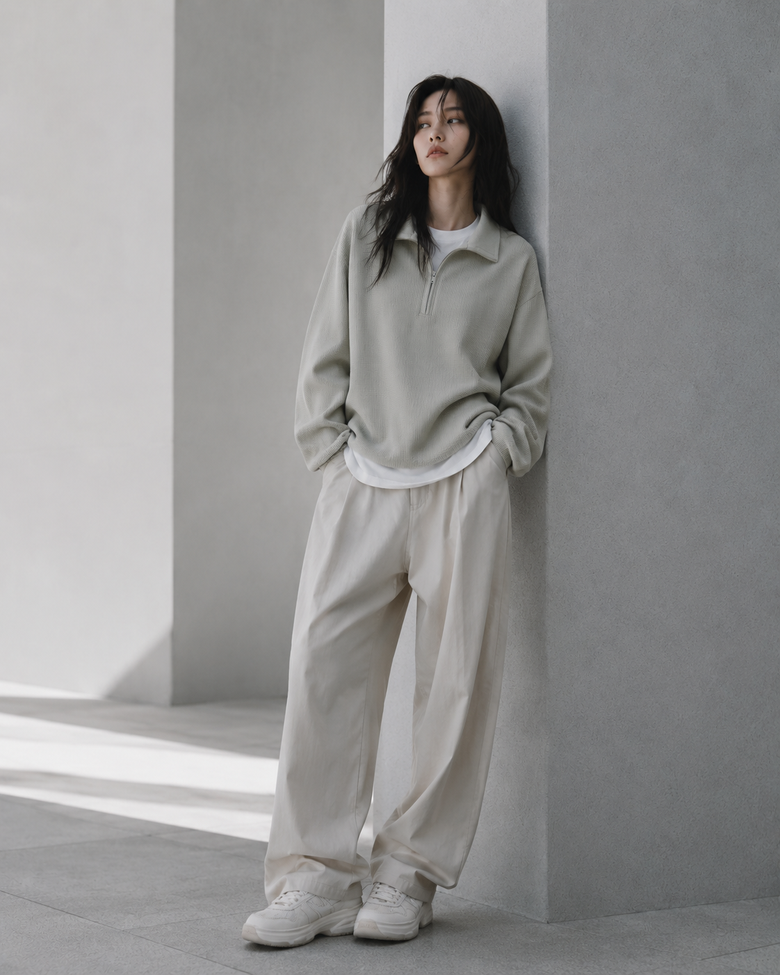 Korean Casual — 韓国らしい抜け感とリラックスシルエットのデイリーコーデ